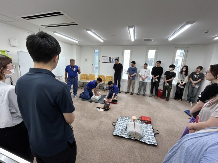 ≪人命救急講習を行いました≫のメイン画像