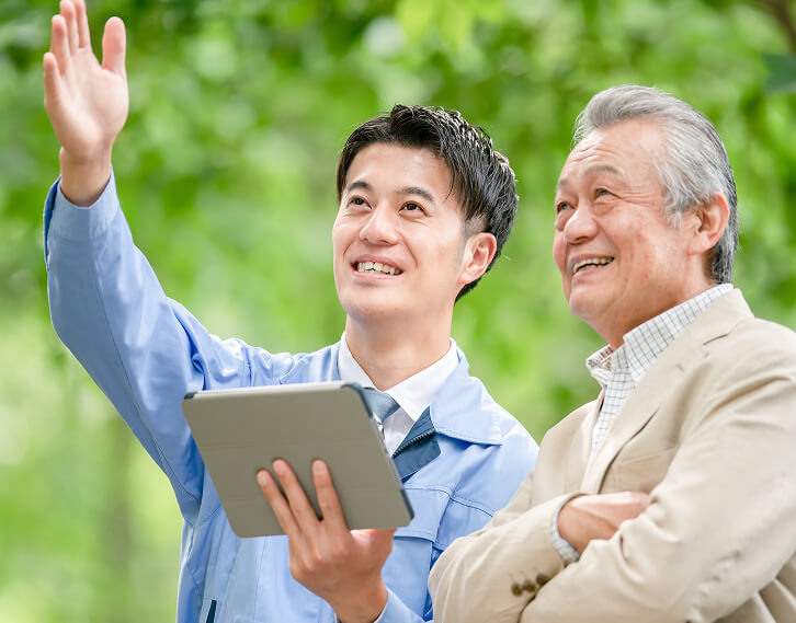 オーナーと管理担当者